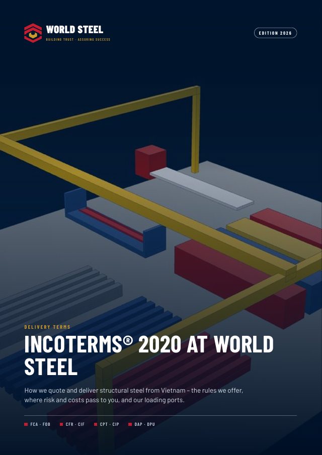 Delivery terms – Incoterms® 2020 at World Steel