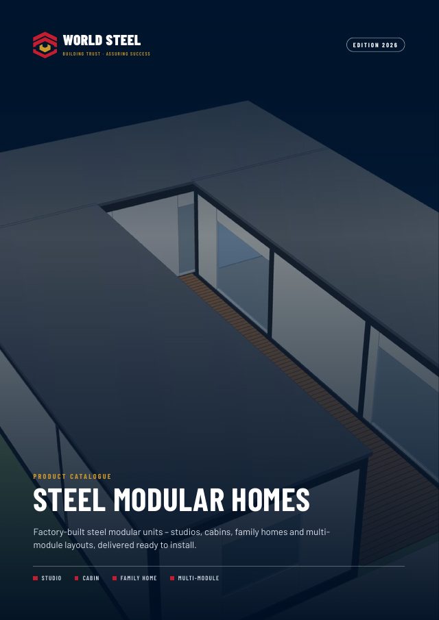 Steel modular homes catalogue