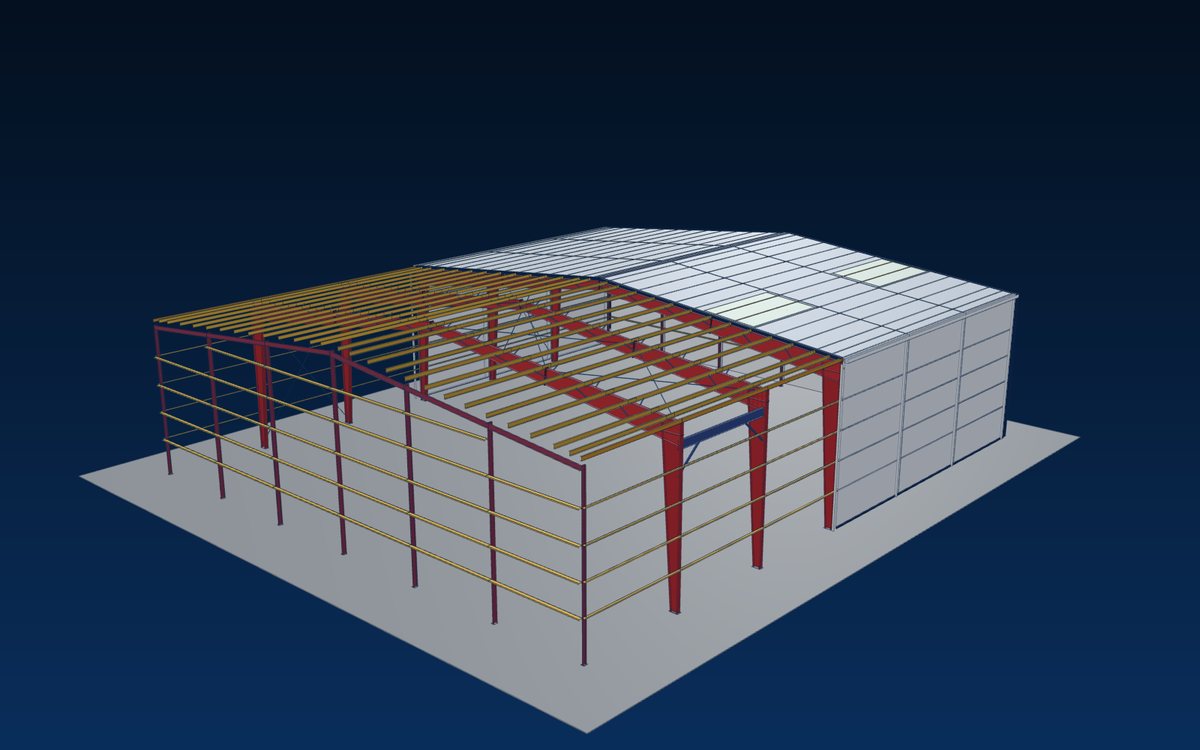 Primary Framing – Columns, Rafters & Bracing