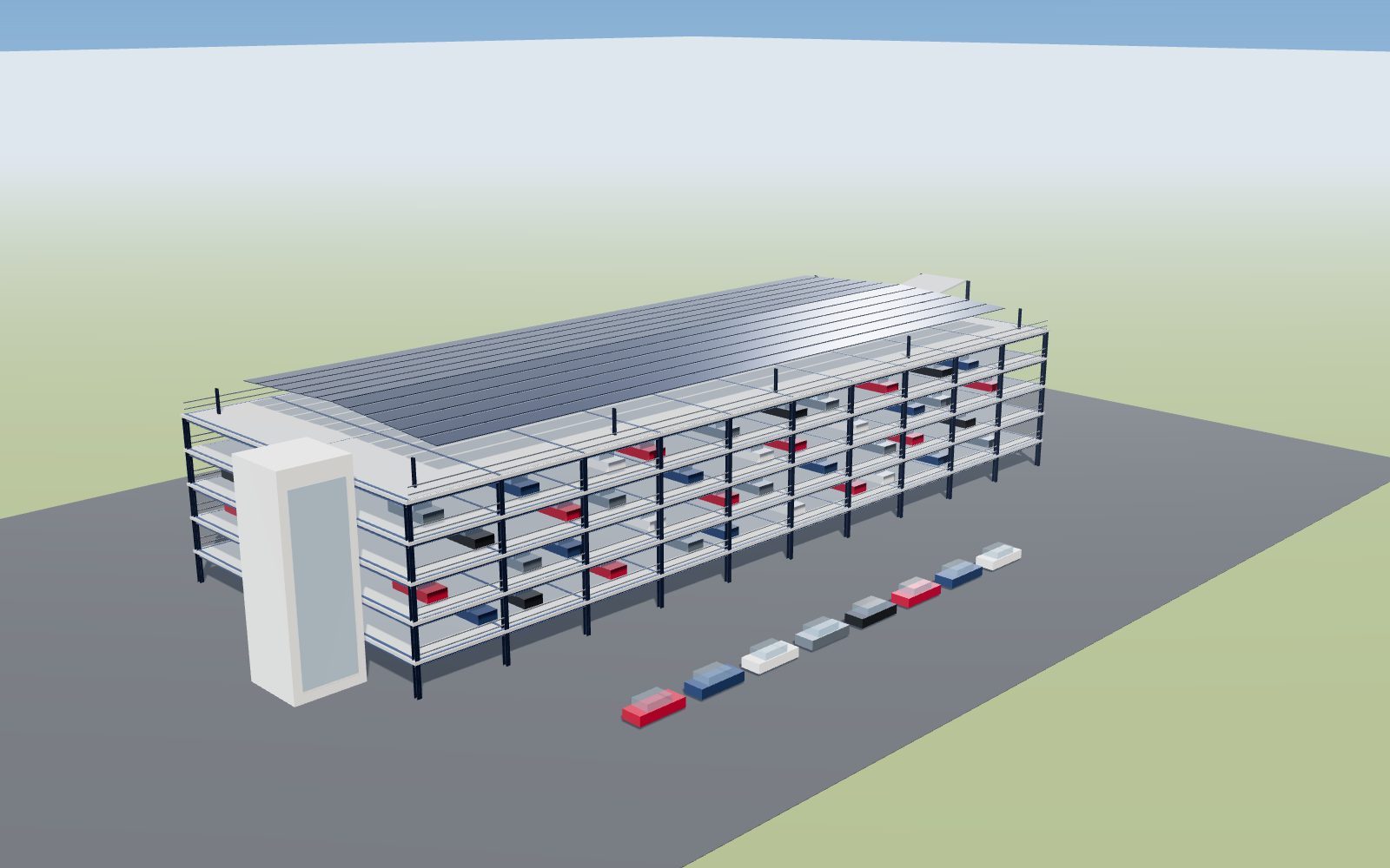 Car Park Steel Structures
