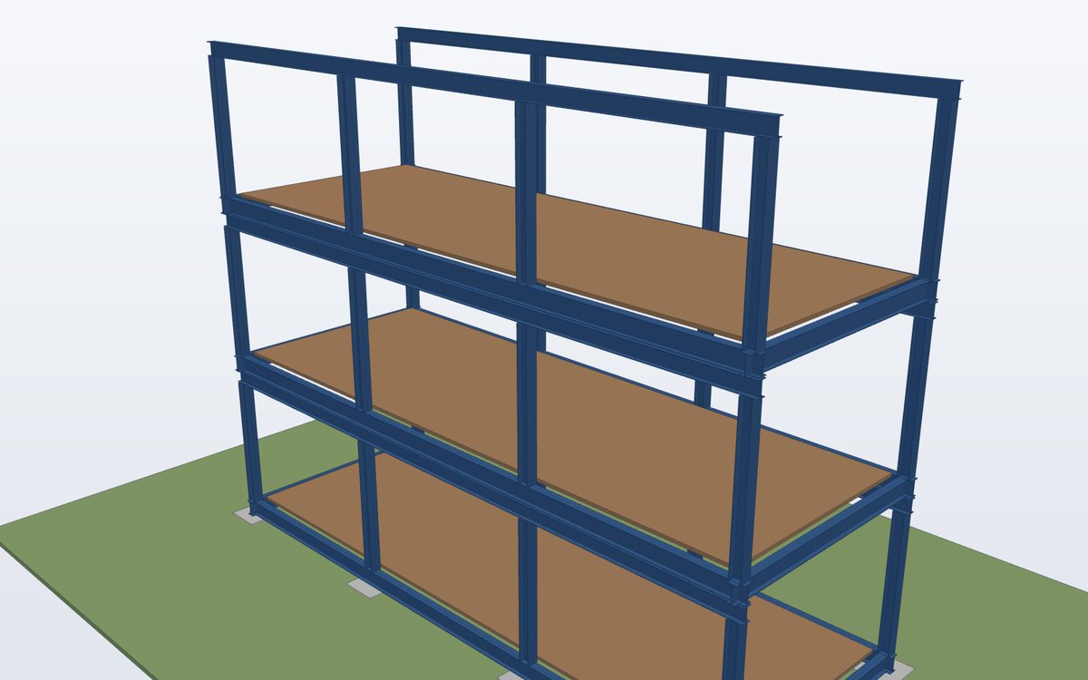Structural steel modular frames