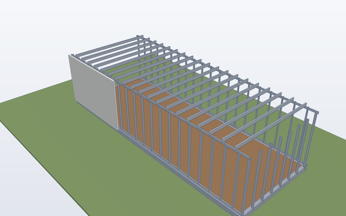 Light gauge steel framing