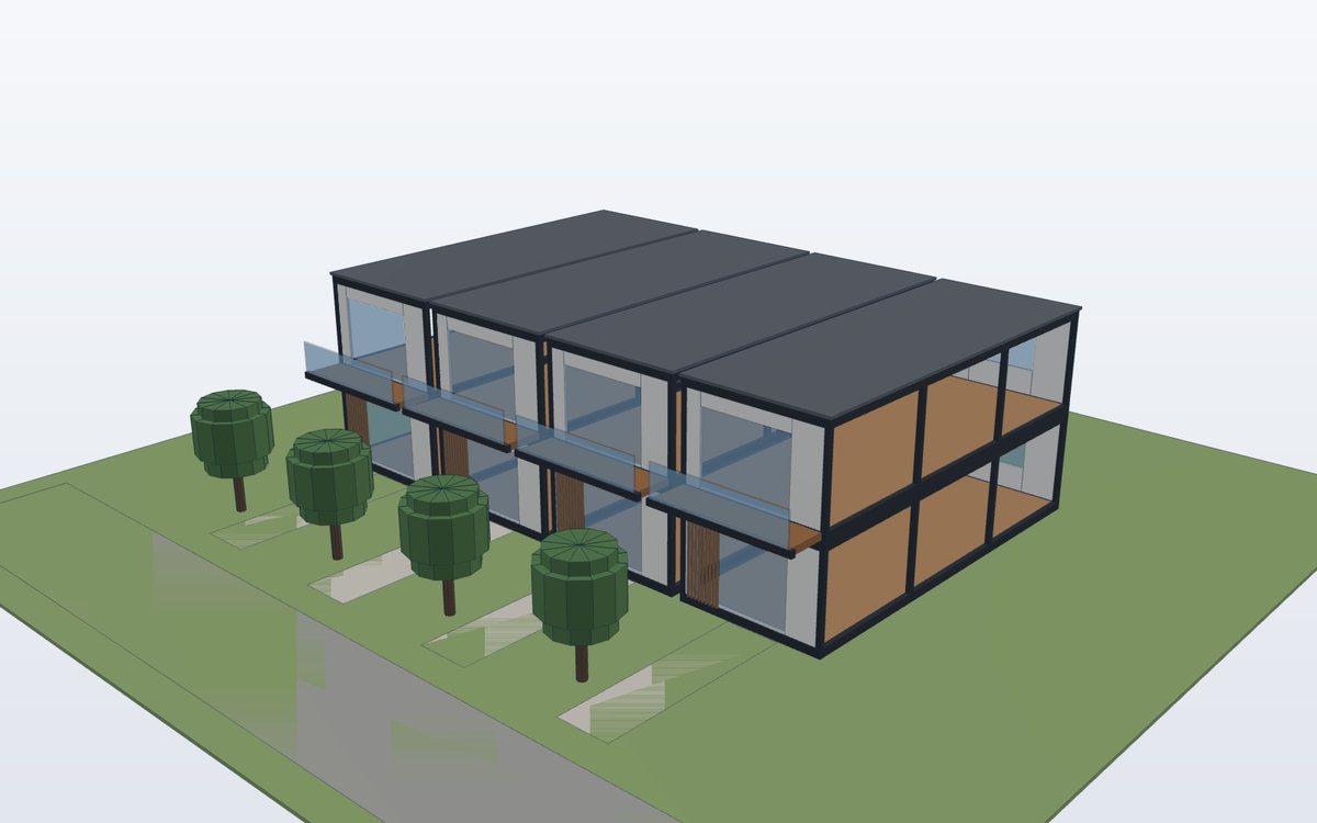 Multi-unit modular housing