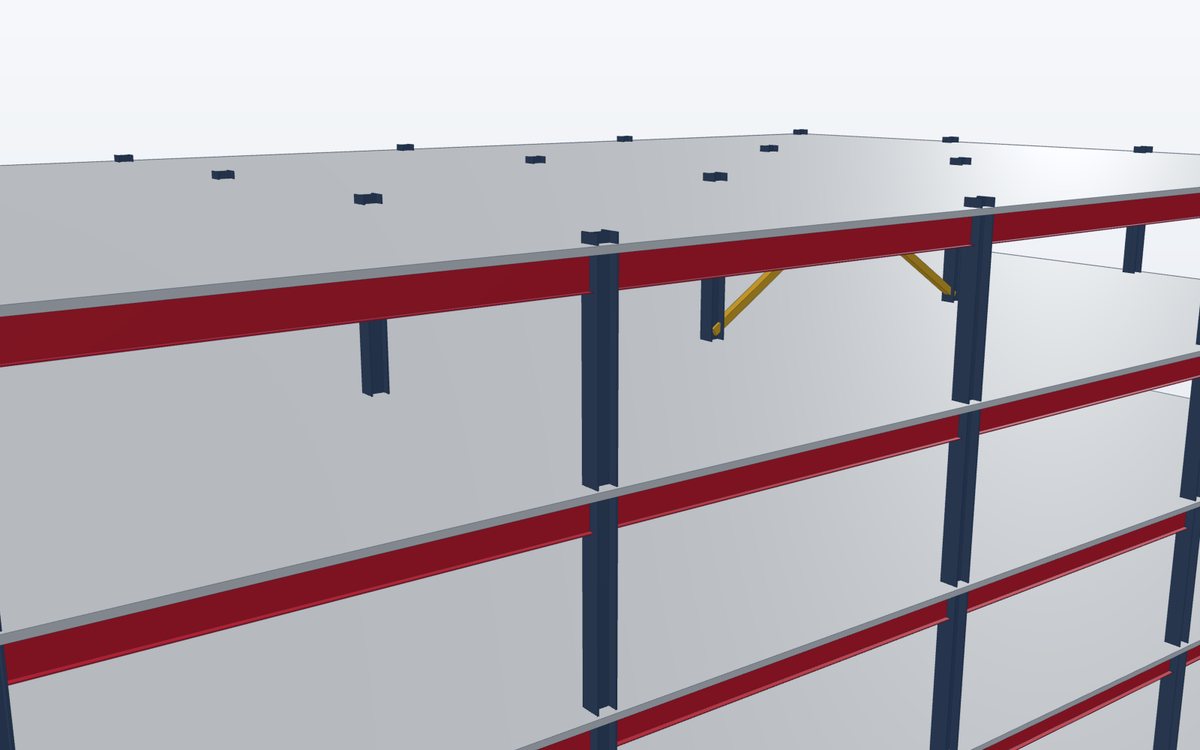 Structural steel frames