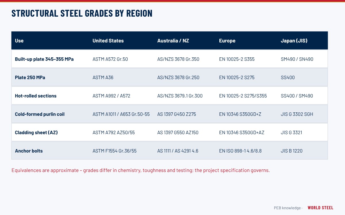 Stack of structural steel plates with heat numbers marked, ready for cutting