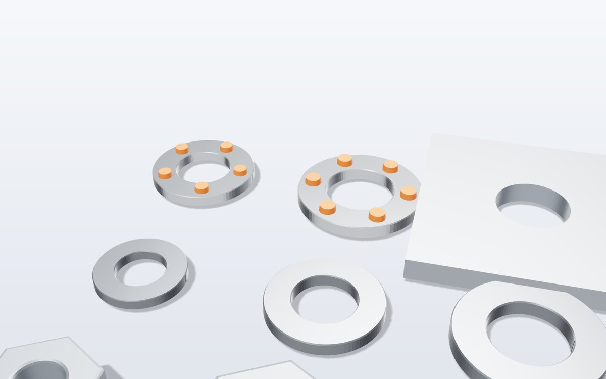 Direct tension indicator washers with protrusions