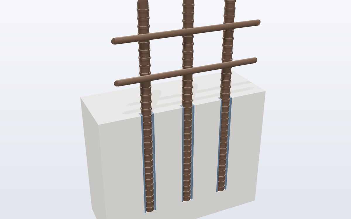 Post-installed rebar connections