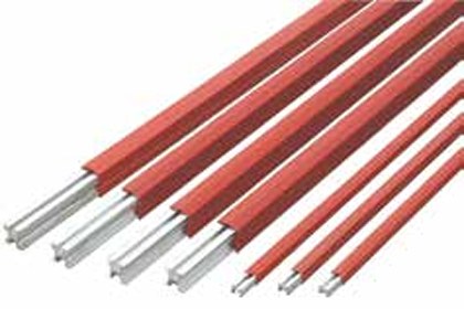 Enclosed conductor rails