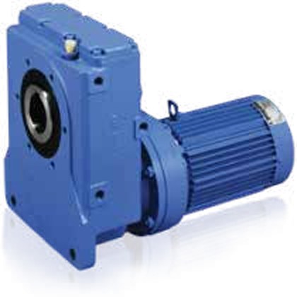 Crane travel geared motor