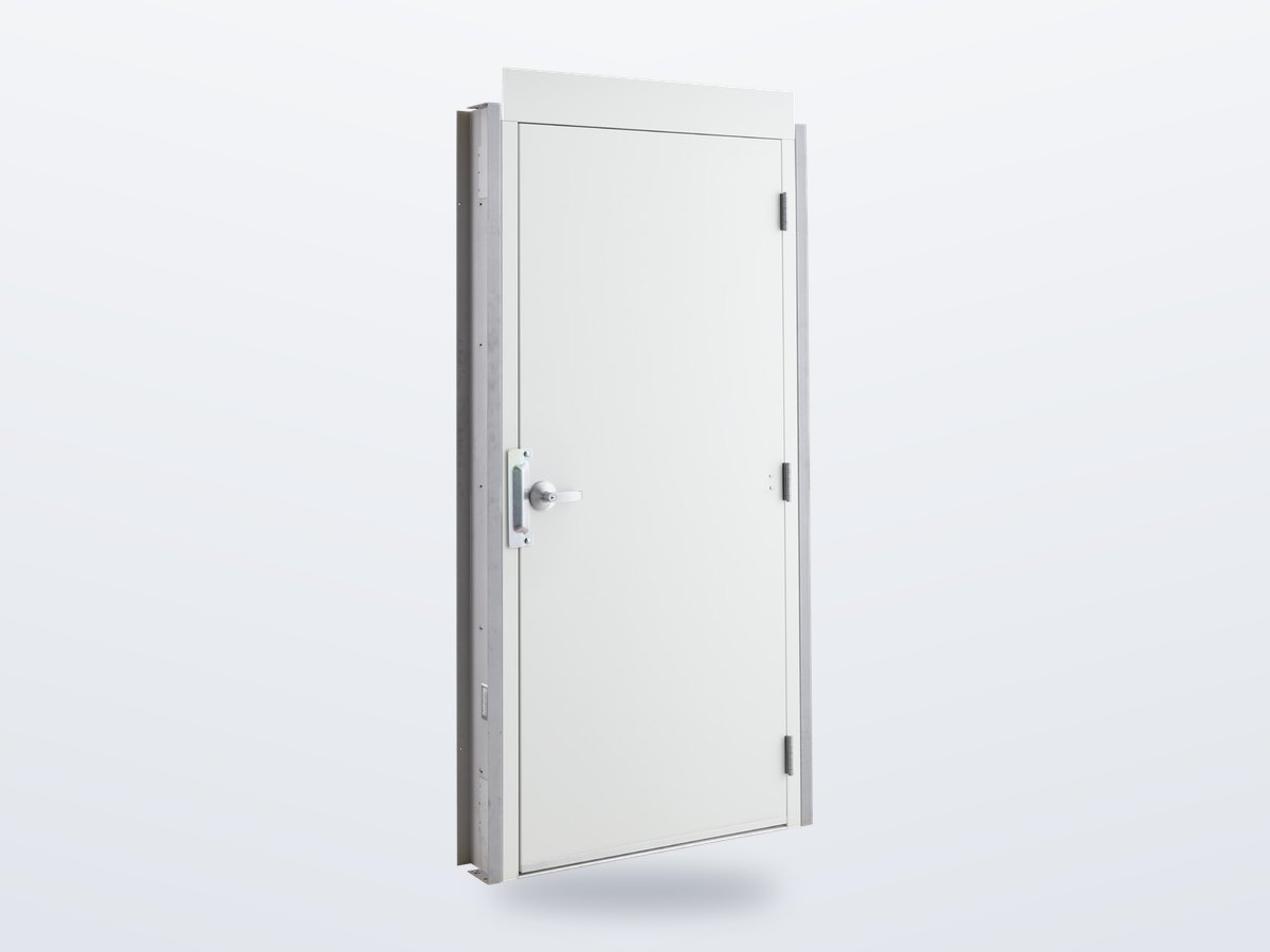 Pre-assembled walk doors for metal buildings