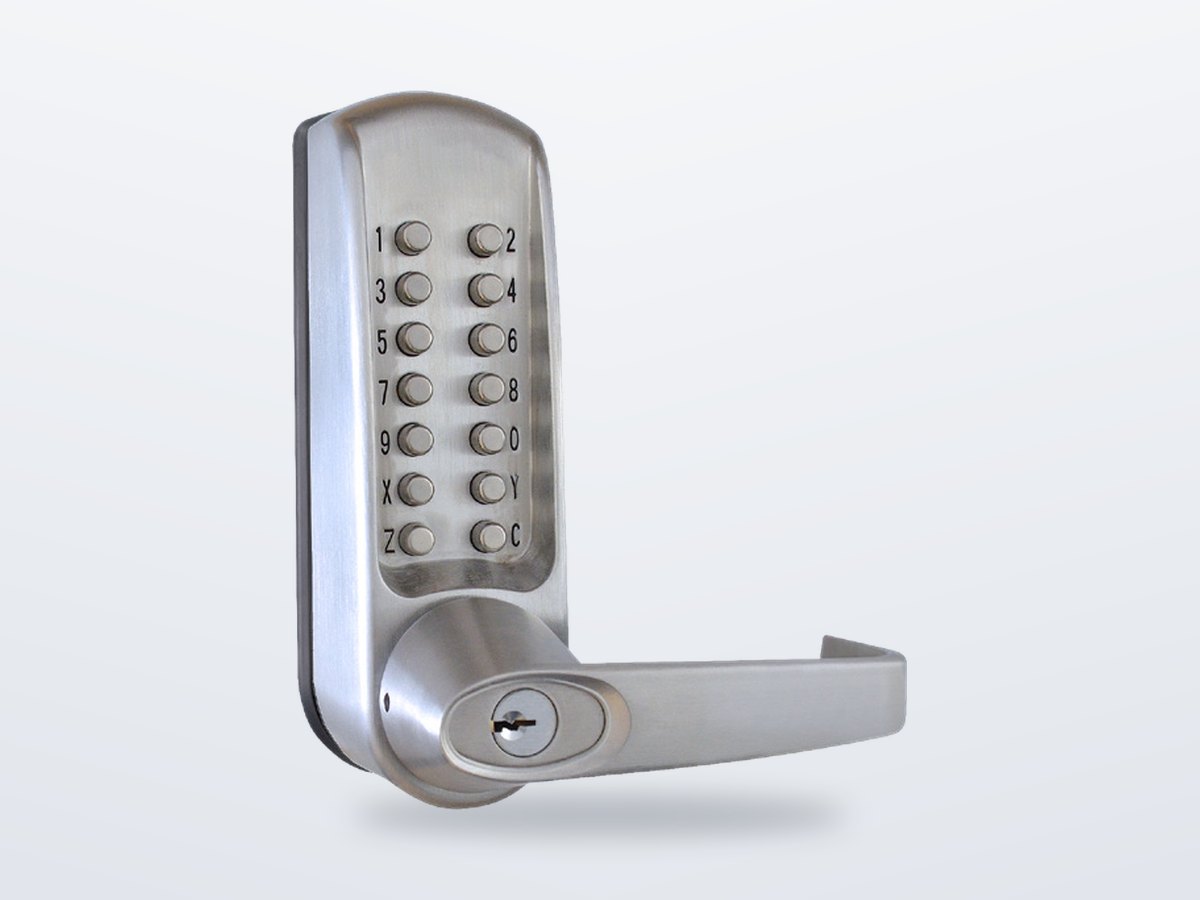 Mechanical keypad lever