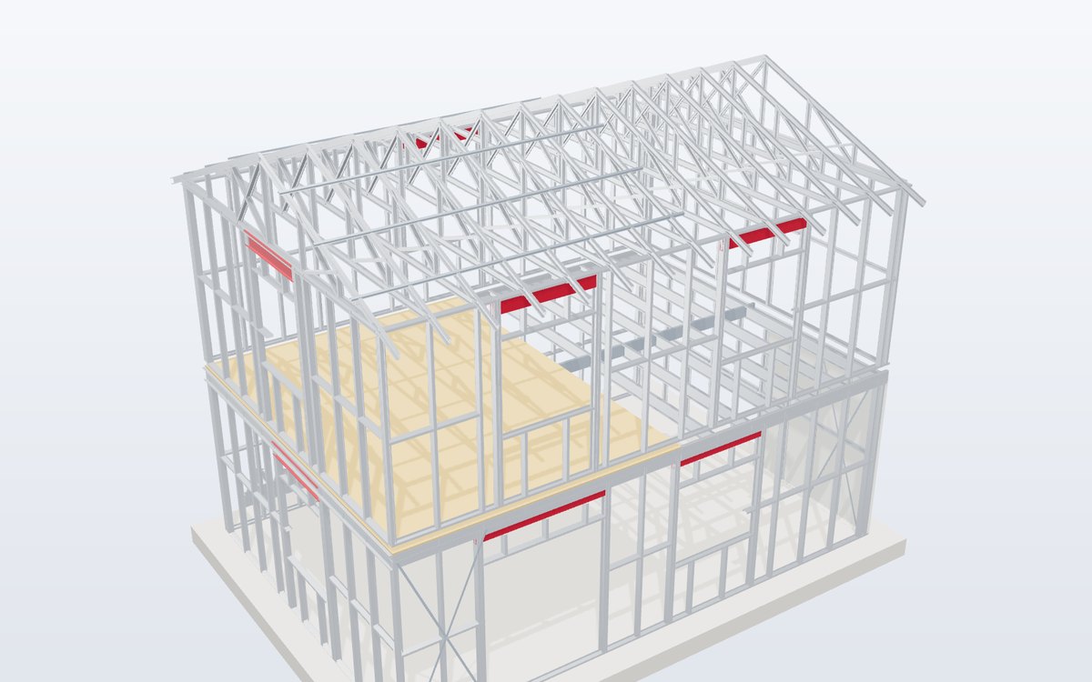 Light gauge steel framing