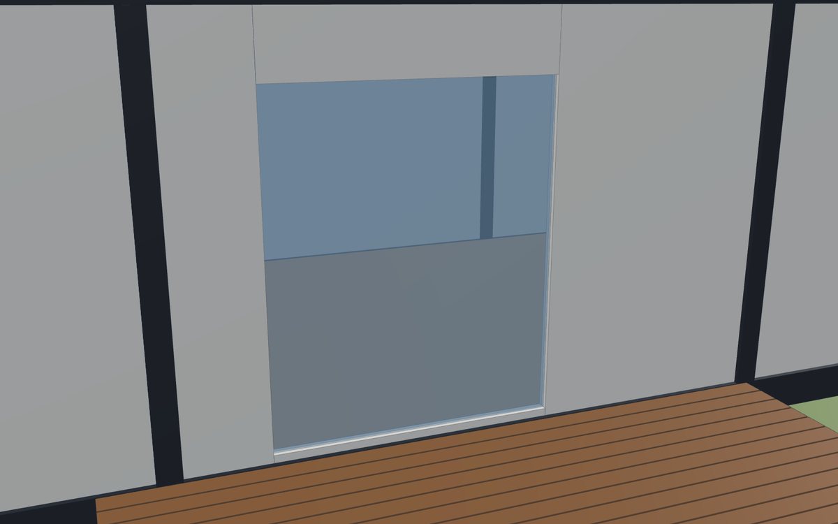 WS 2B Cabin – frame and glazing detail