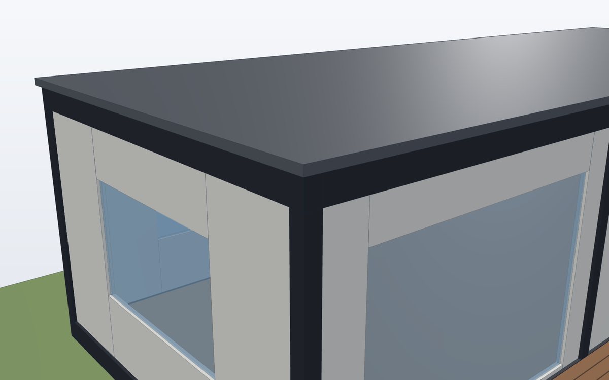 WS Studio 54 – frame and glazing detail