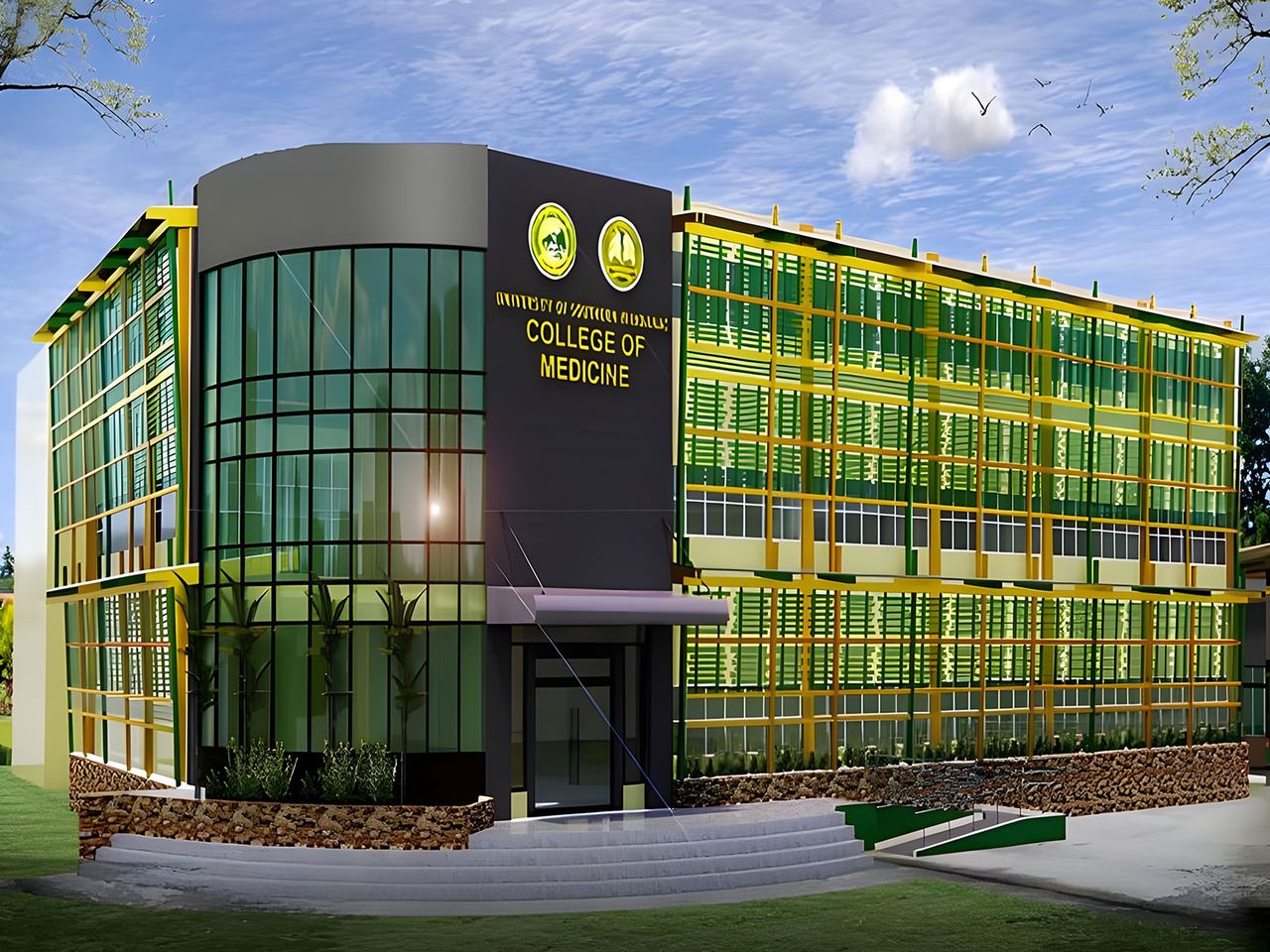 3 Storey College of Medicine – steel structure, Philippines