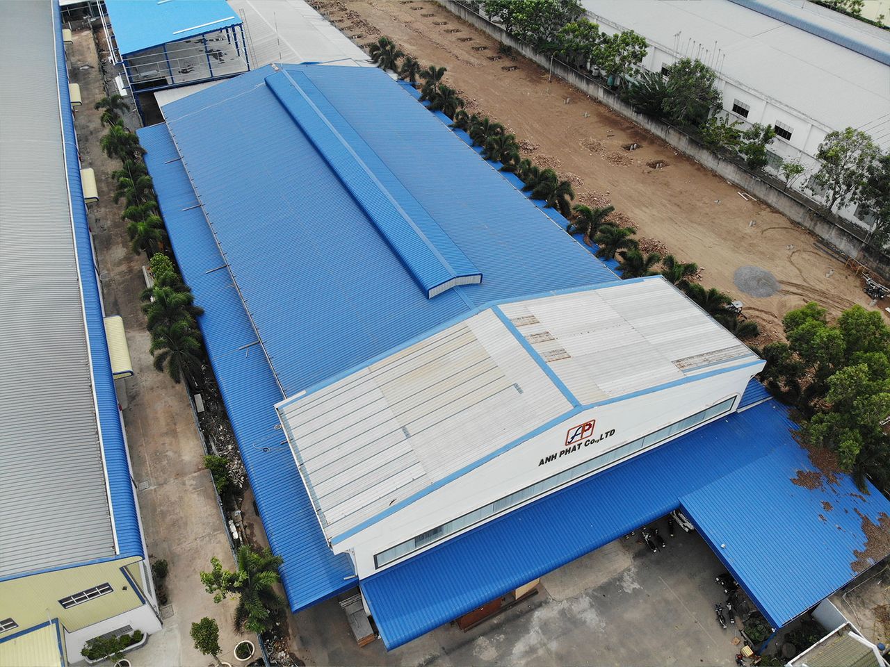 Anh Phat Factory – steel structure, Tay Ninh Province, Vietnam