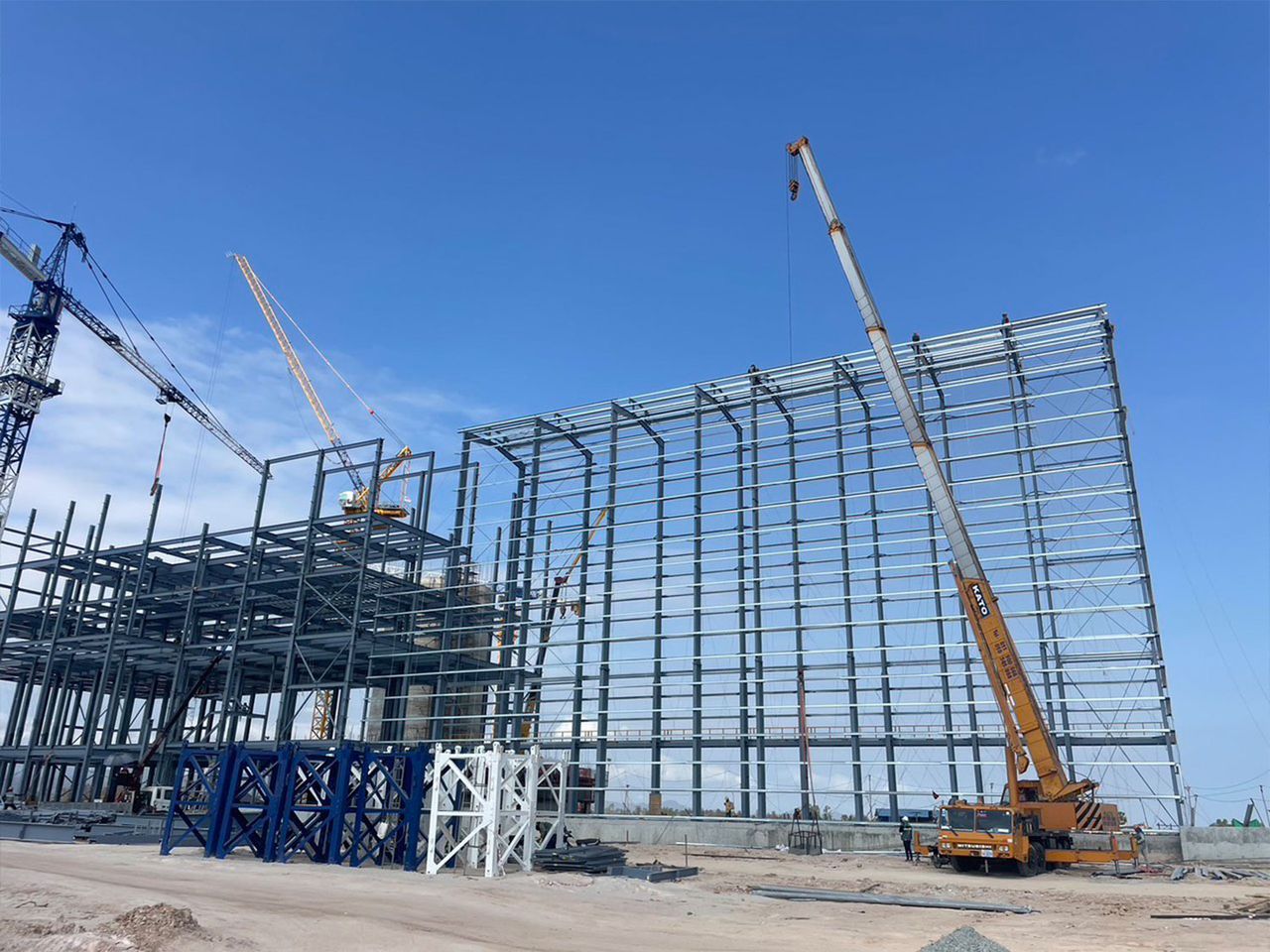 ASRS + Intake Kampot – steel structure, Cambodia