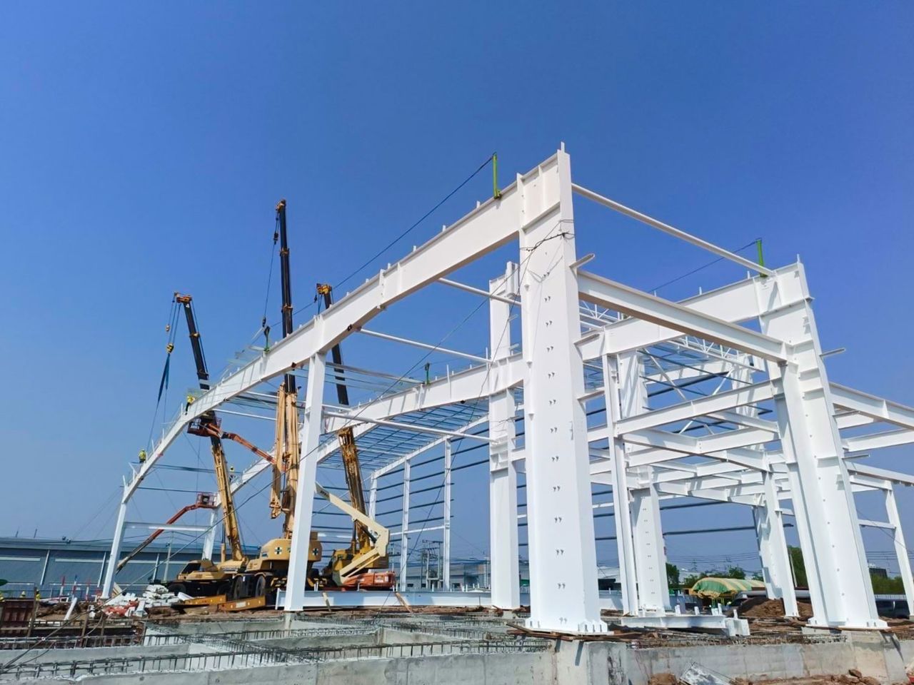 Based Meat Factory – steel structure, Thailand