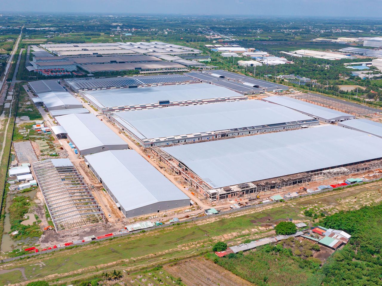 Brotex Yarn Manufacturing Factory – steel structure, Tay Ninh Province, Vietnam