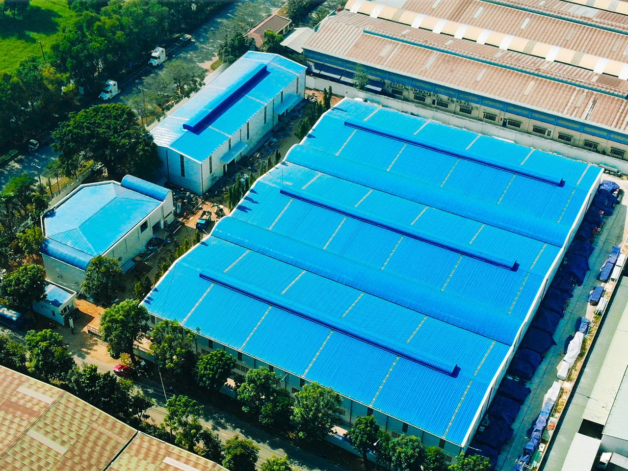 Cat Lai Warehouse – steel structure, Ho Chi Minh City, Vietnam