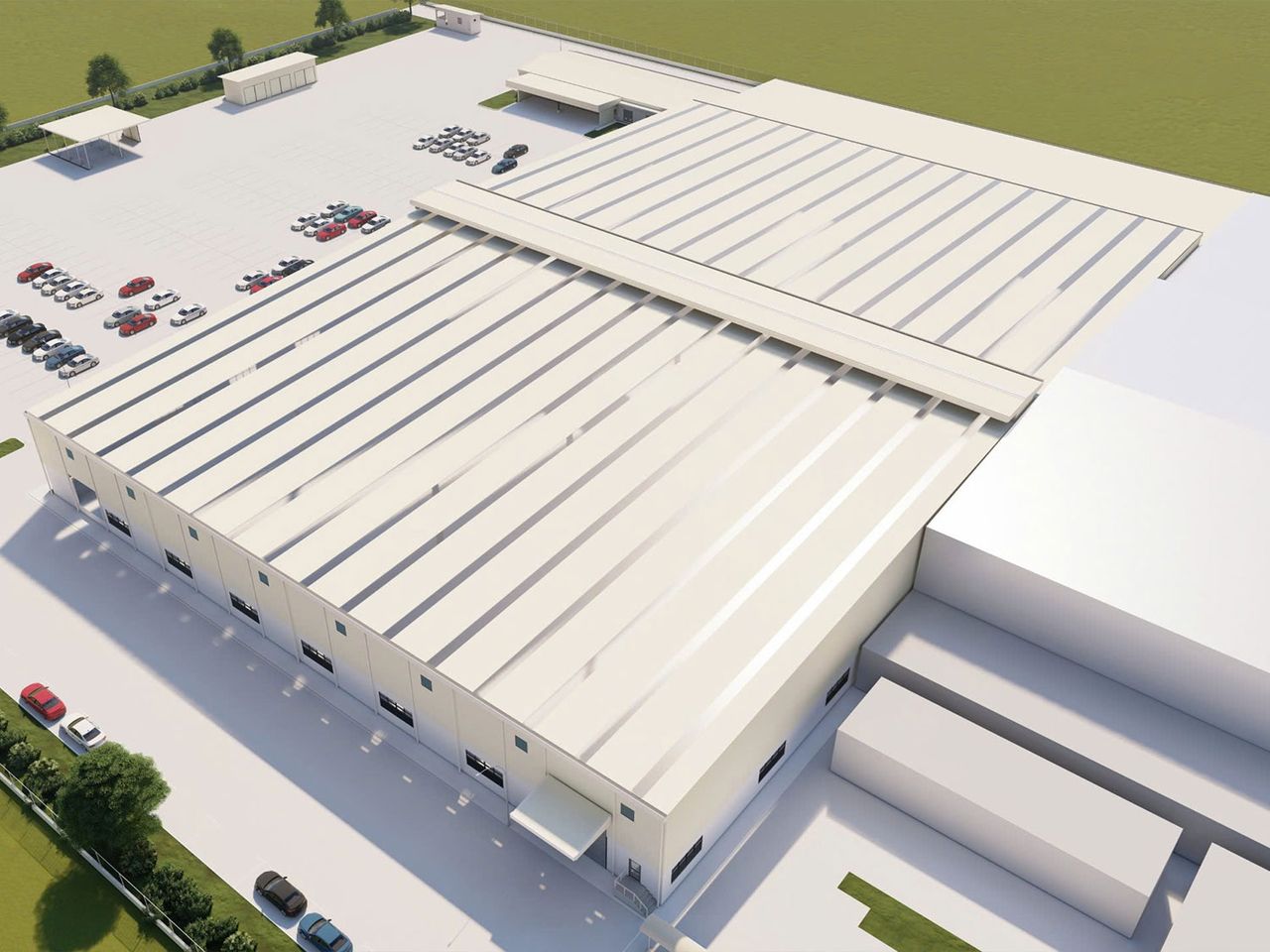 Honda Warehouse – steel structure, Philippines