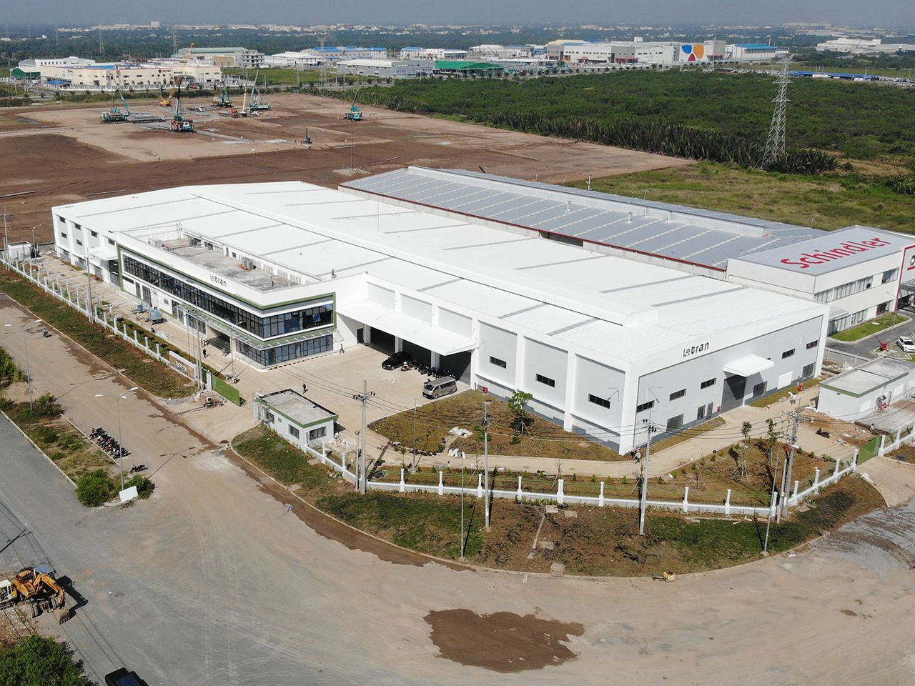 Le Tran Factory – steel structure, Ho Chi Minh City, Vietnam
