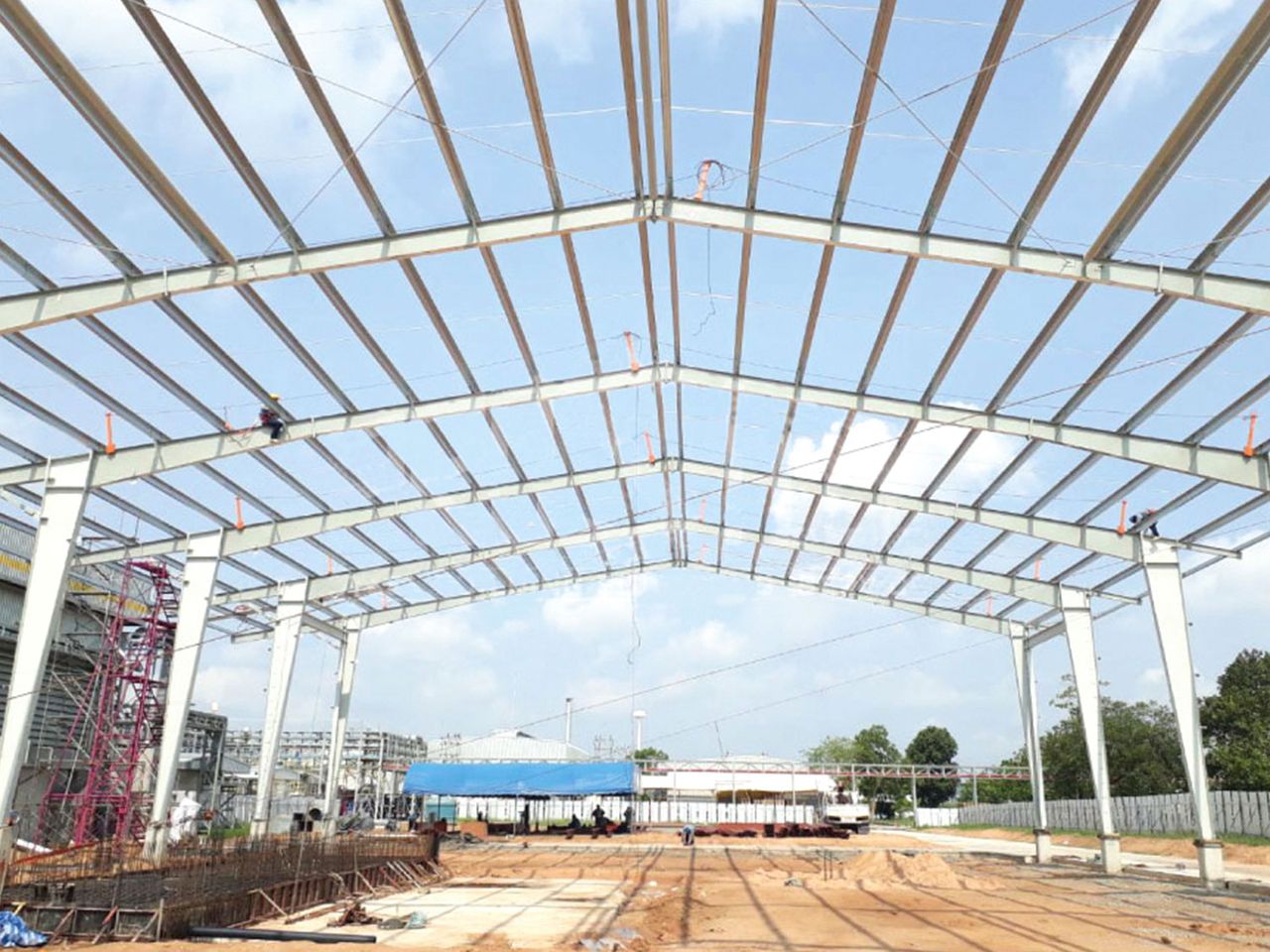 Makro Prachinburi – steel structure, Thailand