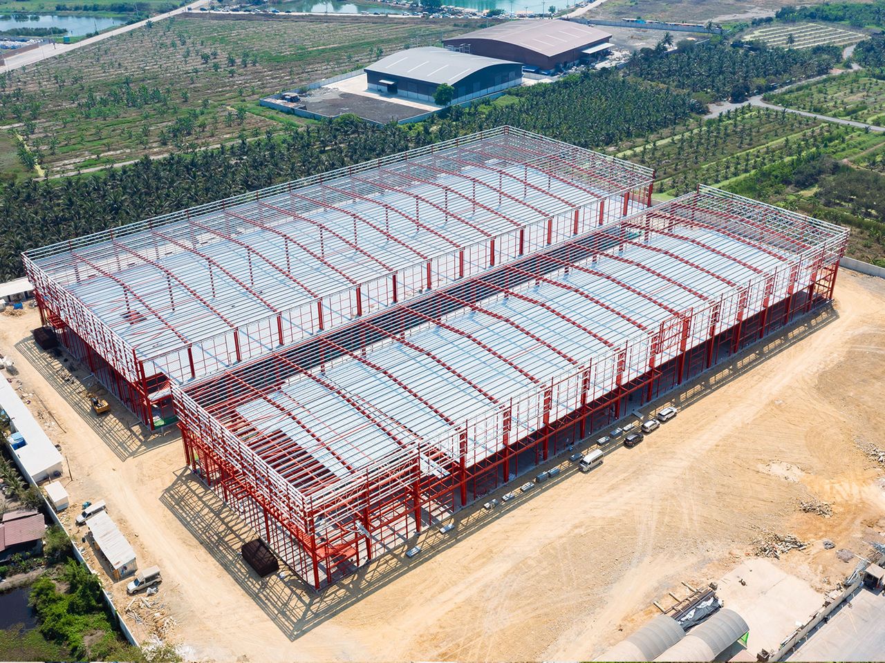 M&D Warehouse – steel structure, Thailand