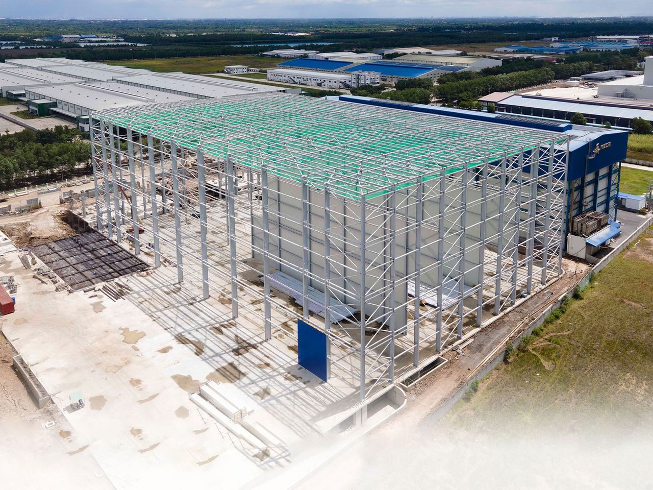 New Era Cold Storage (Phase 2) – steel structure, Tay Ninh Province, Vietnam