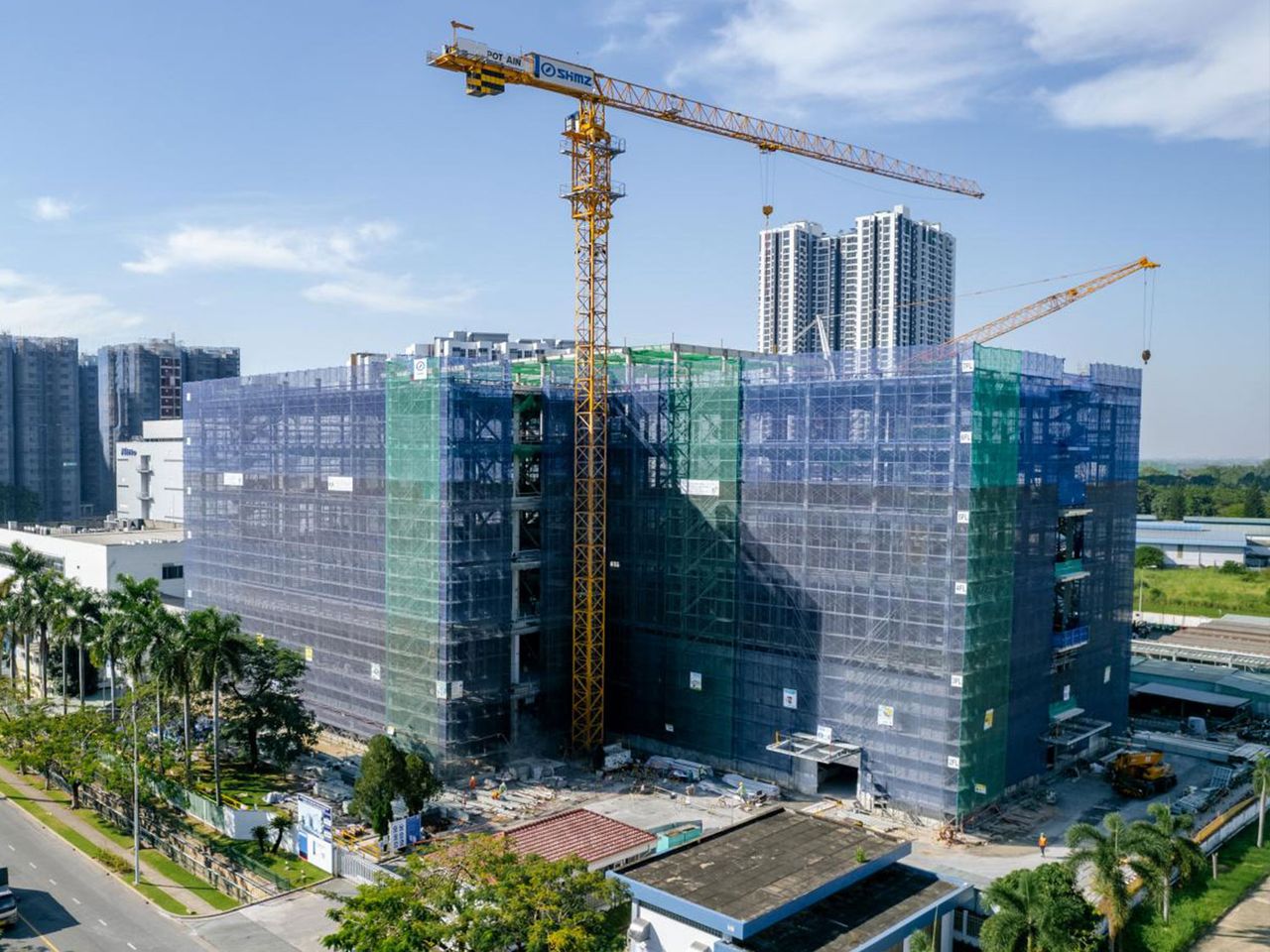 Nitto Denko Factory – steel structure, Ho Chi Minh City, Vietnam