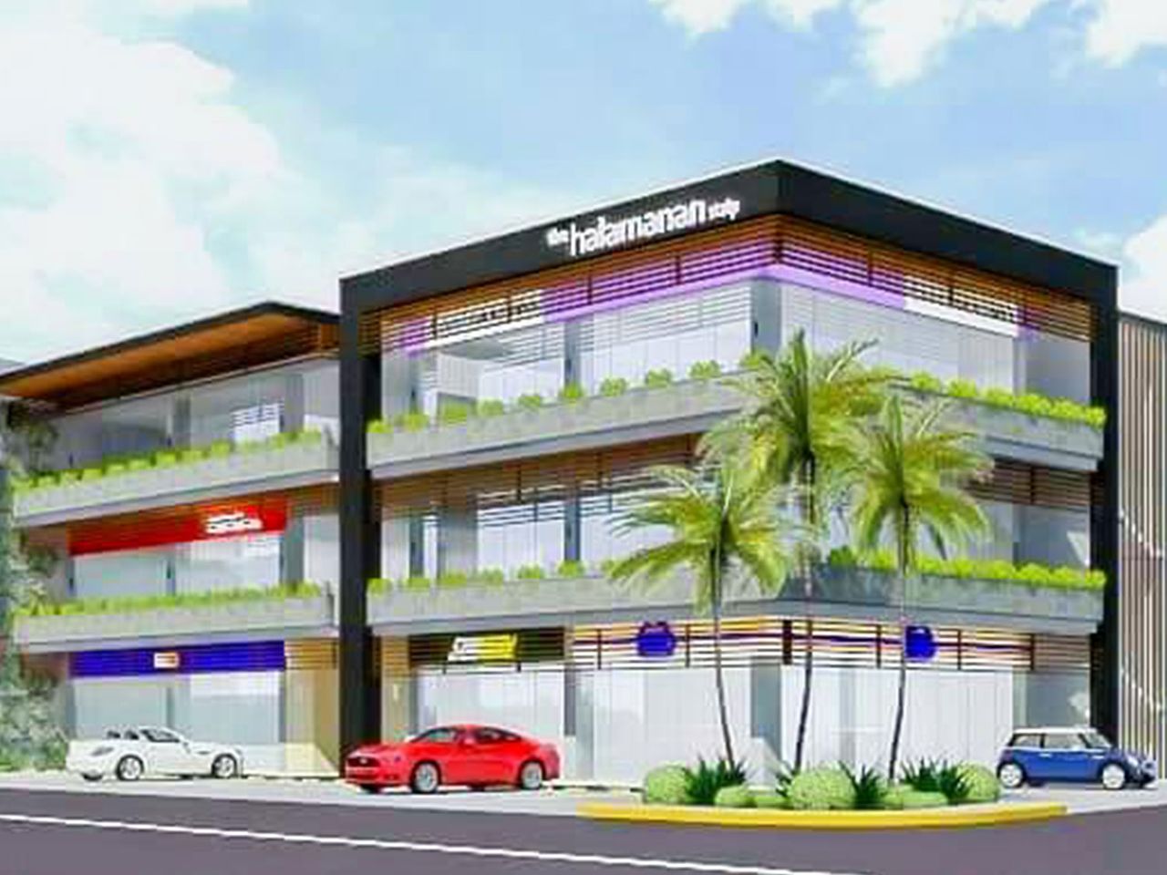Proposed 3 Storey Commercial Building – steel structure, Philippines