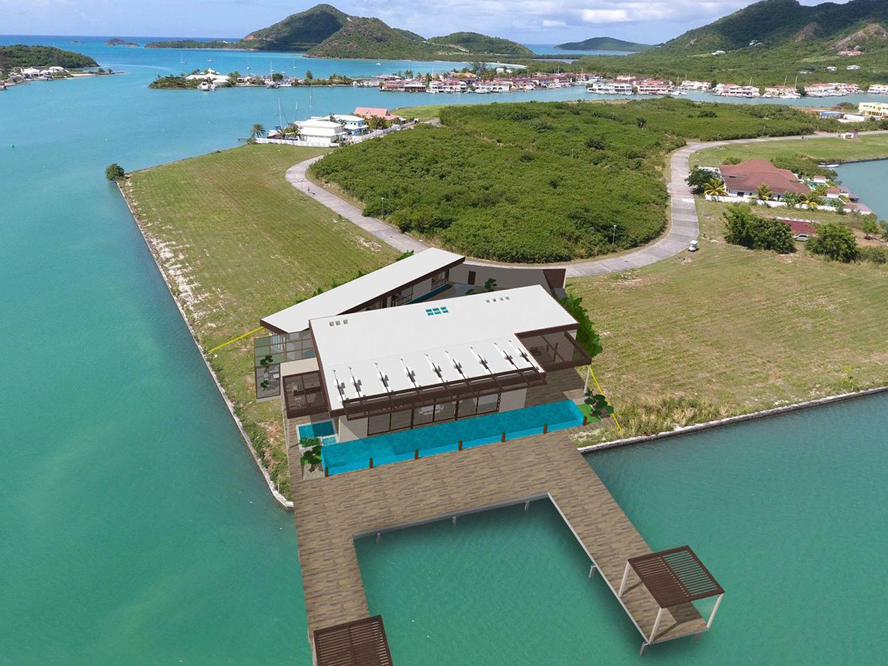 Proposed Residential Building – steel structure, Antigua and Barbuda