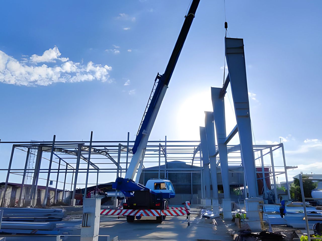 Proposed Simon Warehouse Complex – steel structure, Philippines