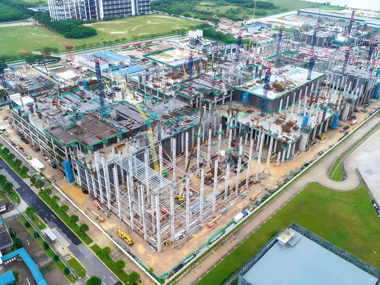 PSA Port – steel structure, Singapore