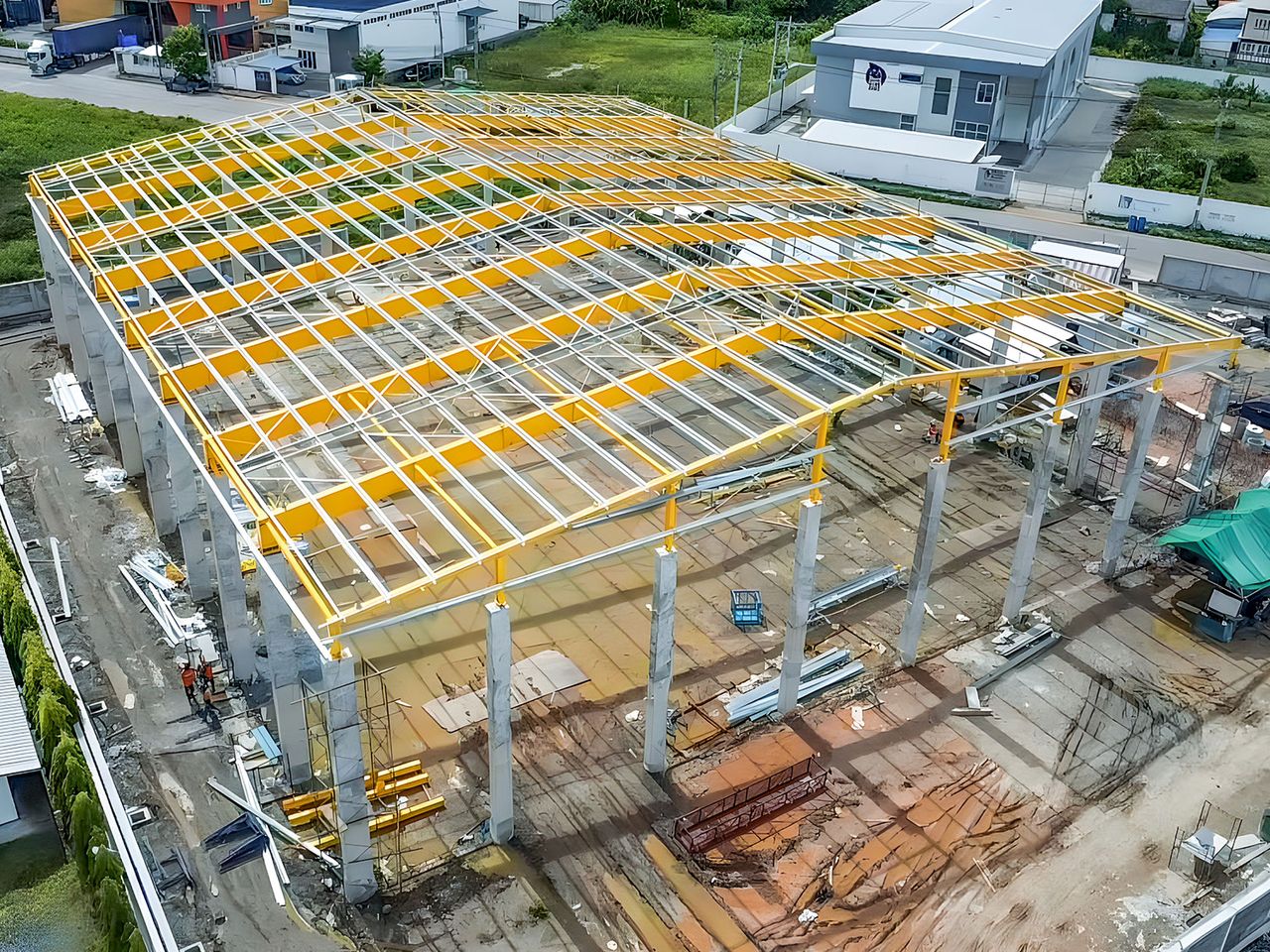 Siam Lubric Warehouse – steel structure, Thailand
