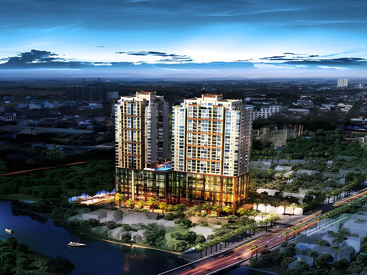 Southgate Tower – steel structure, Ho Chi Minh City, Vietnam