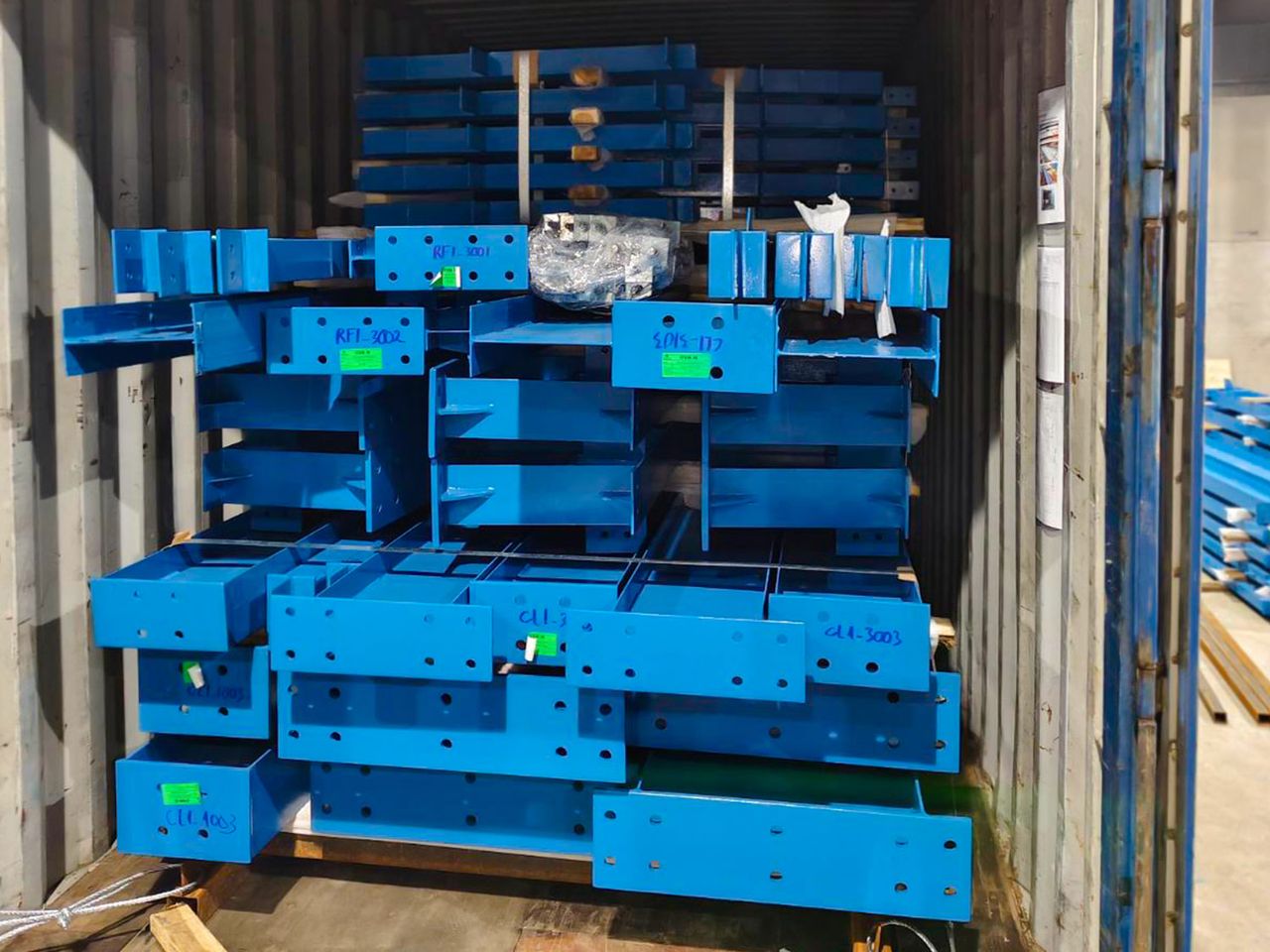 Warehouse 12×24 & Warehouse 12×18 – steel structure, Thailand