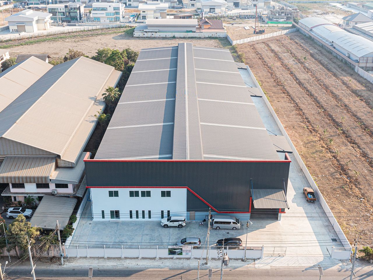 Warehouse 36×114 – steel structure, Thailand
