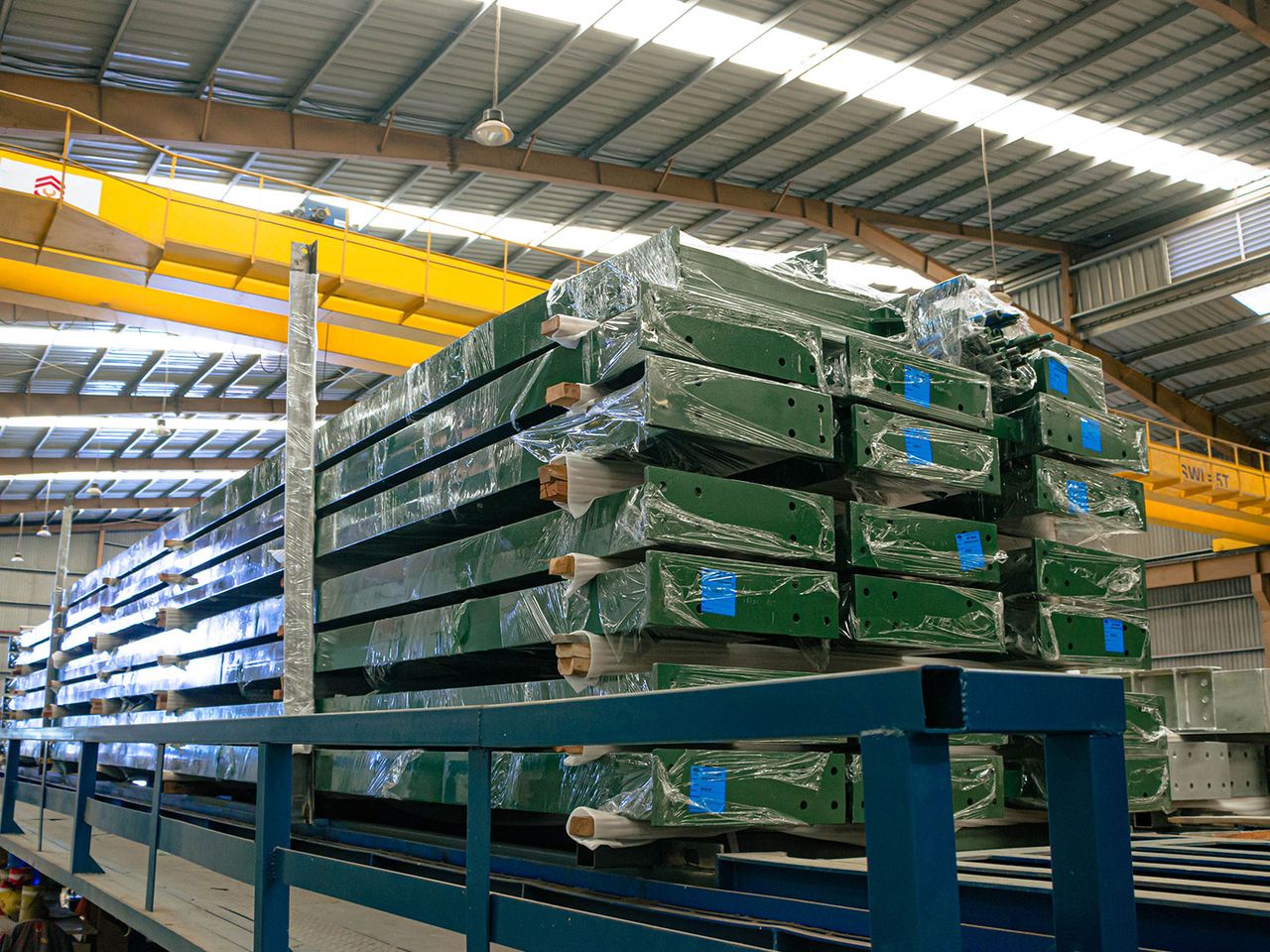 Warehouse 40×240 sqm Project – steel structure, Thailand