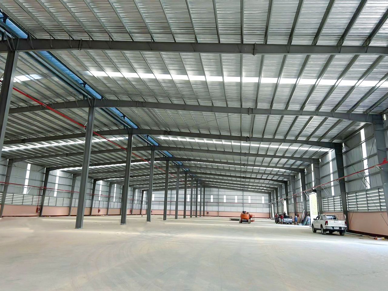 Warehouse 50×140 – steel structure, Thailand