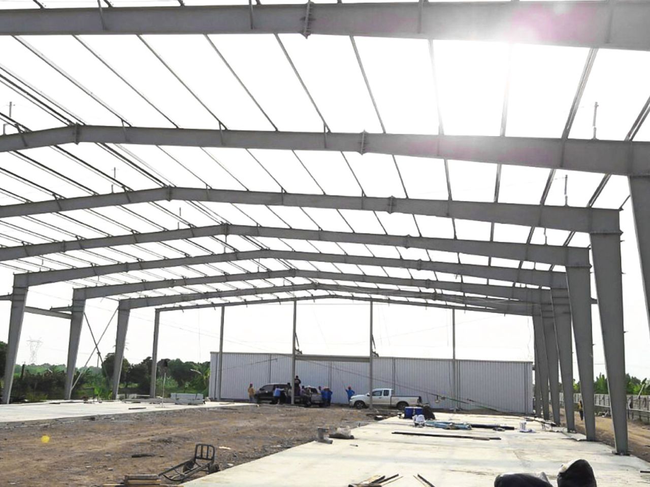 Warehouse in Pathumtani – steel structure, Thailand