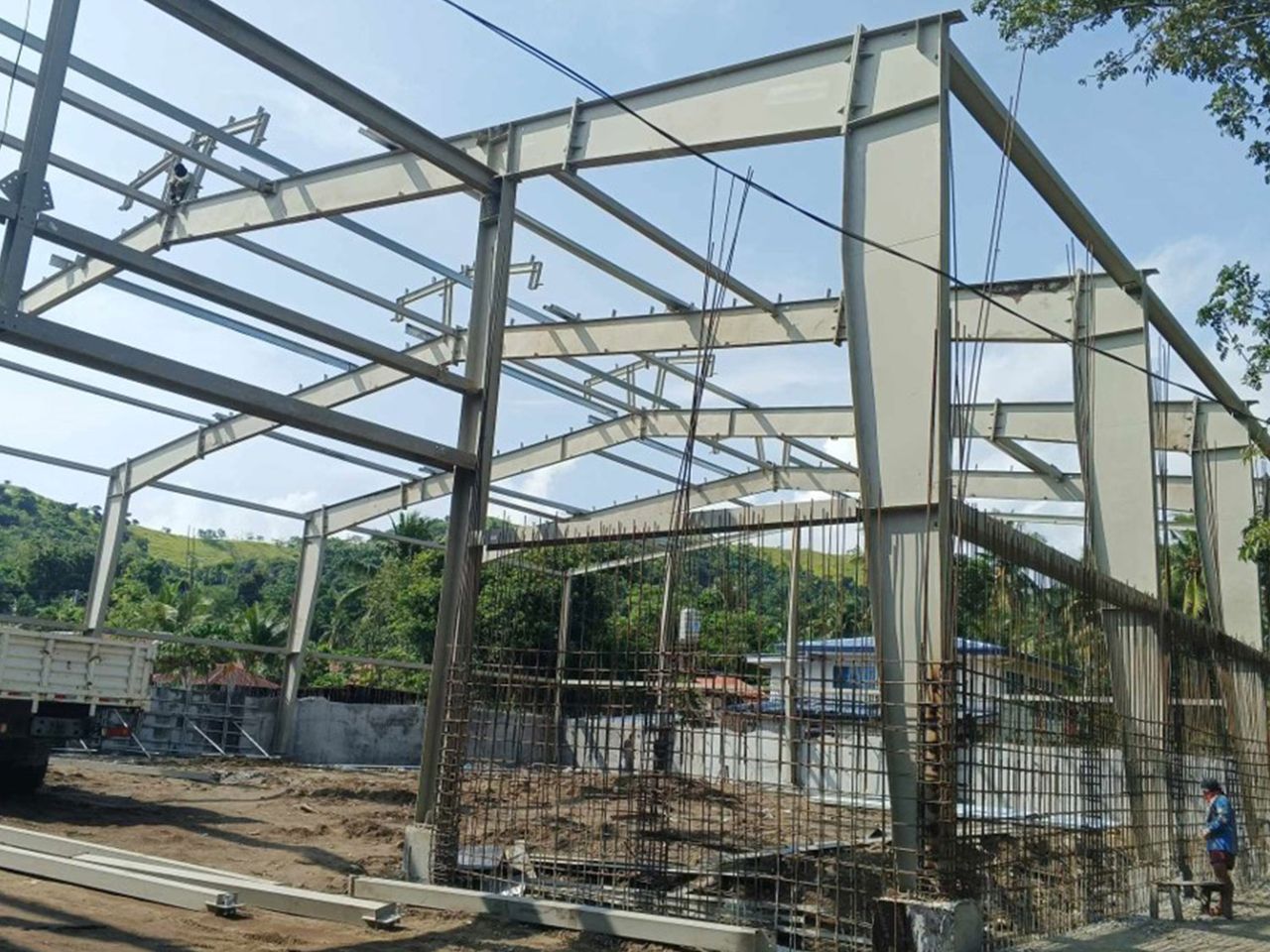 Warehouse – steel structure, Philippines