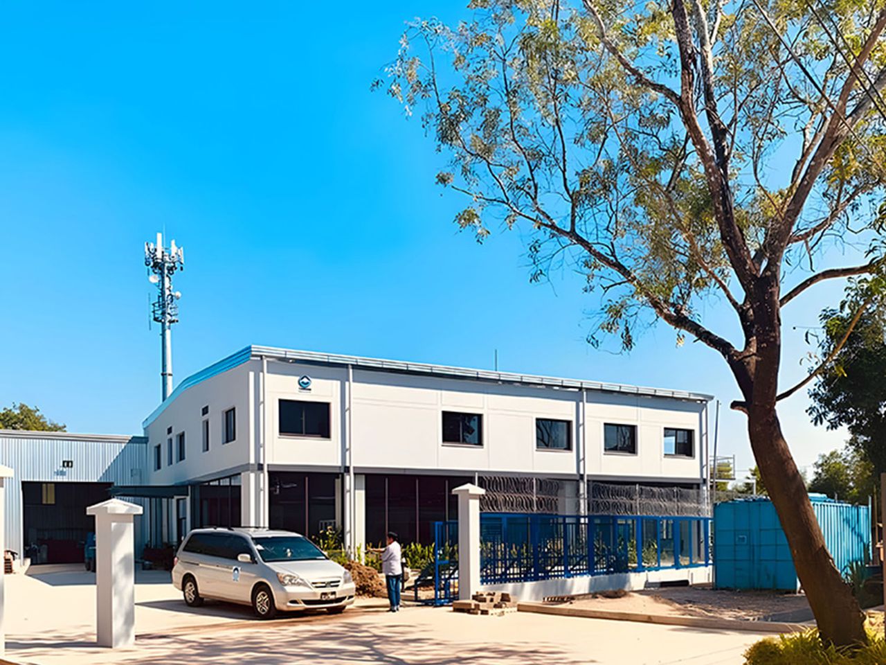 Tamada Warehouse – steel structure, Myanmar