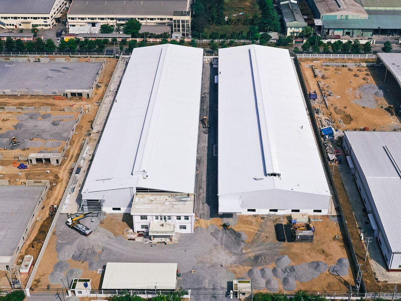 Tan Uyen Nam Son Factory – steel structure, Ho Chi Minh City, Vietnam