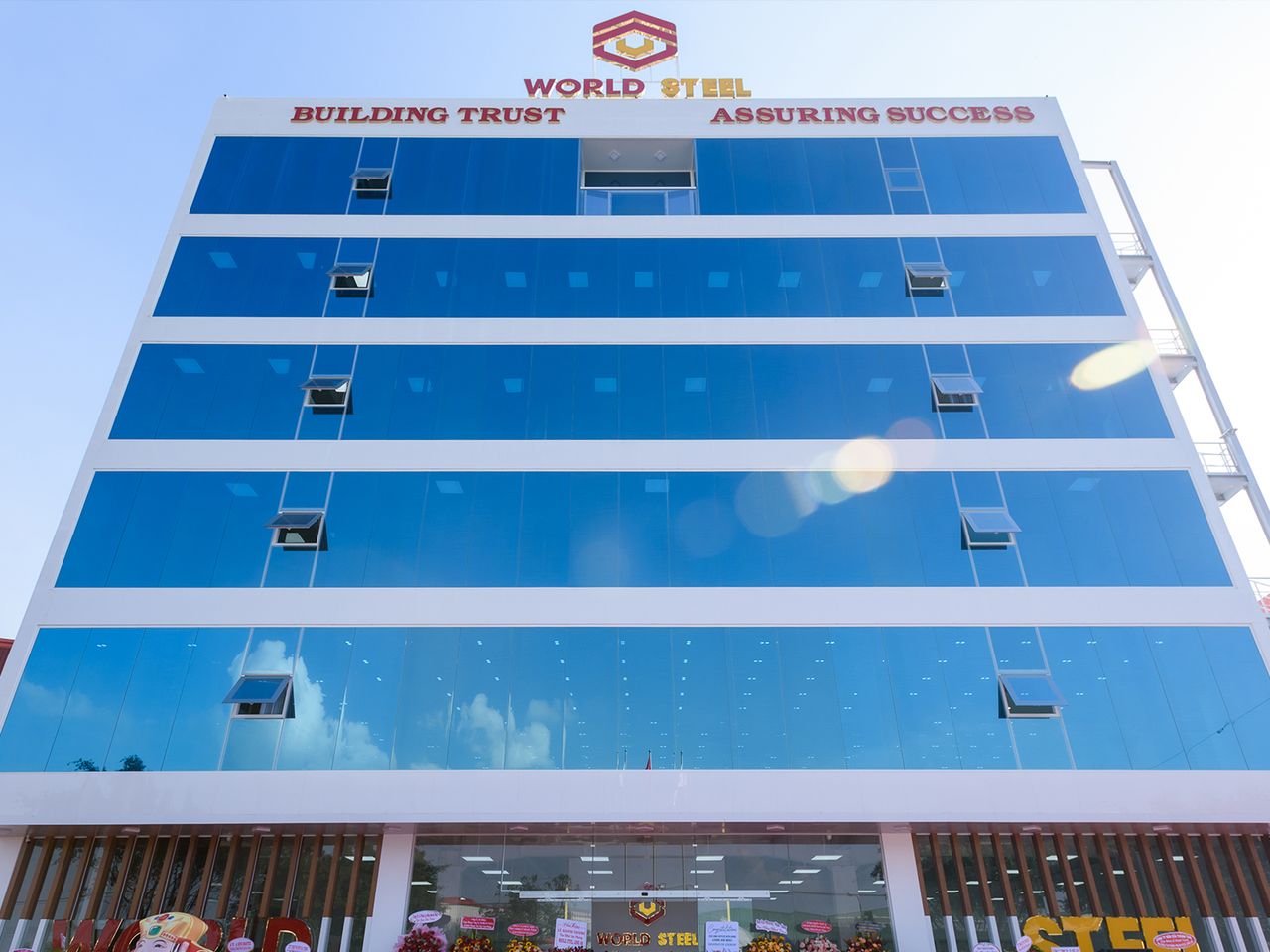 World Steel Group Office - Tay Ninh – steel structure, Tay Ninh Province, Vietnam